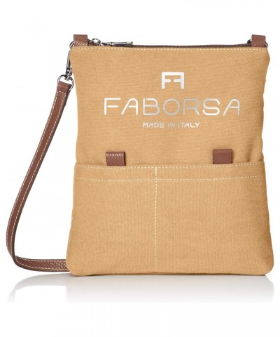 F8 Bag エフエイトバッグ Mサイズショルダーバッグ&ltイタリア製, Khaki Beige $45.12 Crossbody Bags