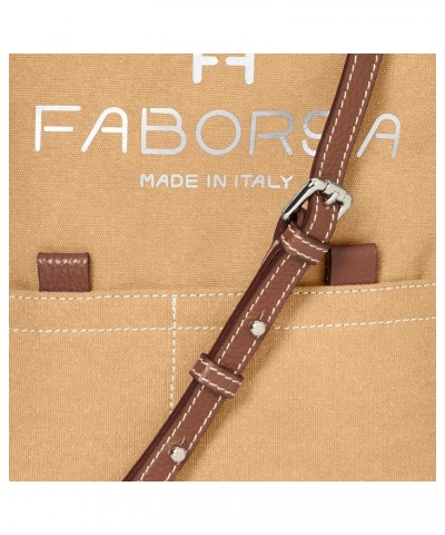 F8 Bag エフエイトバッグ Mサイズショルダーバッグ&ltイタリア製, Khaki Beige $45.12 Crossbody Bags