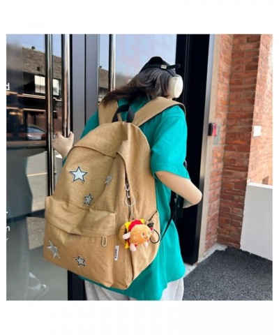 Kawaii Backpack Star Large Capacity for Women Cute Trendy Fashion Travel Outdoor Weekend Getaway Stylish (Green) Bronze $14.5...