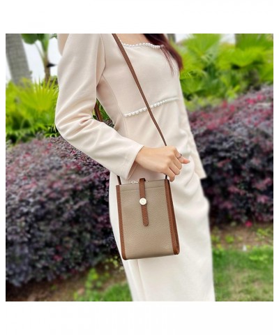 Mobile Phone Bag Women's Shoulder Bag Retro Mini Crossbody Mobile Phone Off-white $30.67 Shoulder Bags