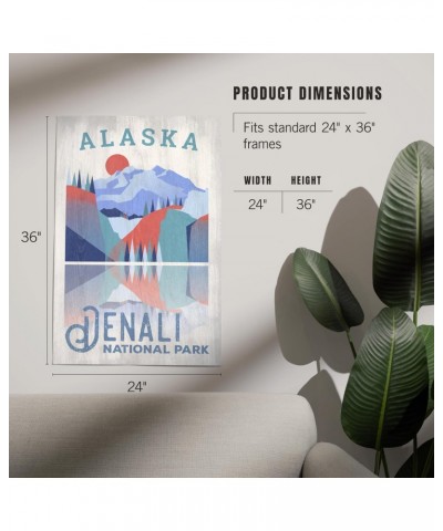 24x36 Inch Giclee Print, Denali National Park, Alaska $27.99 Totes