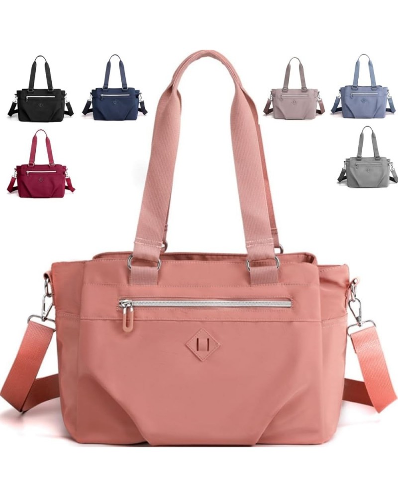 Casual Nylon Tote Bags Women Hobo Crossbody Bag Purse for Women Large Work Travel Shoulder Bags Handbags Bag Ee 8533-pink $11...