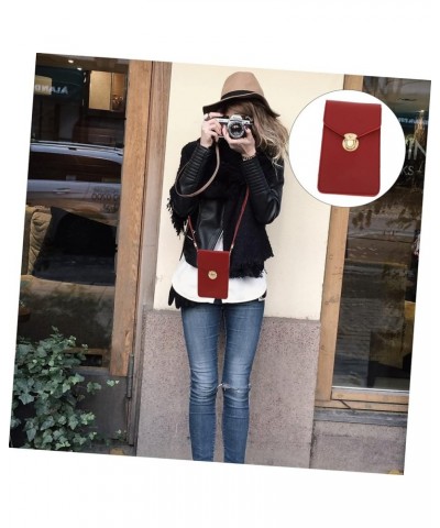 2 Pcs Mobile Coin Purse Smart Wallets Black Cross Body Bag Black Crossbody Purses for Women Mobile Sling Bag Sling Bag for Wo...