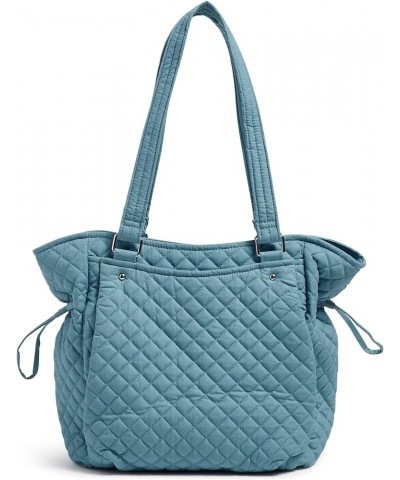 Women's Cotton Glenna Satchel Purse Reef Water Blue - Recycled Cotton $30.51 Satchels