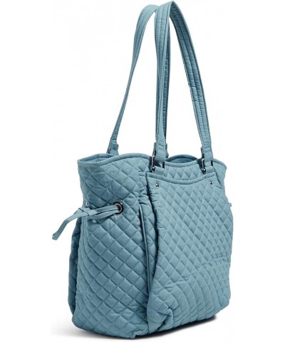 Women's Cotton Glenna Satchel Purse Reef Water Blue - Recycled Cotton $30.51 Satchels