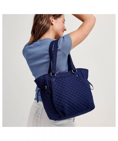 Women's Cotton Glenna Satchel Purse Reef Water Blue - Recycled Cotton $30.51 Satchels