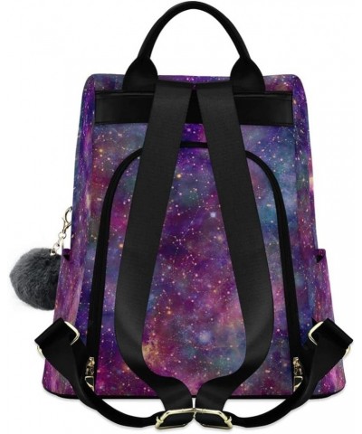 Mexican Llama Cactus Backpack for Women Anti-theft Backpack Casual Backpack Space Galaxy $19.31 Backpacks