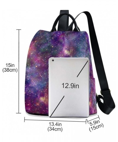 Mexican Llama Cactus Backpack for Women Anti-theft Backpack Casual Backpack Space Galaxy $19.31 Backpacks