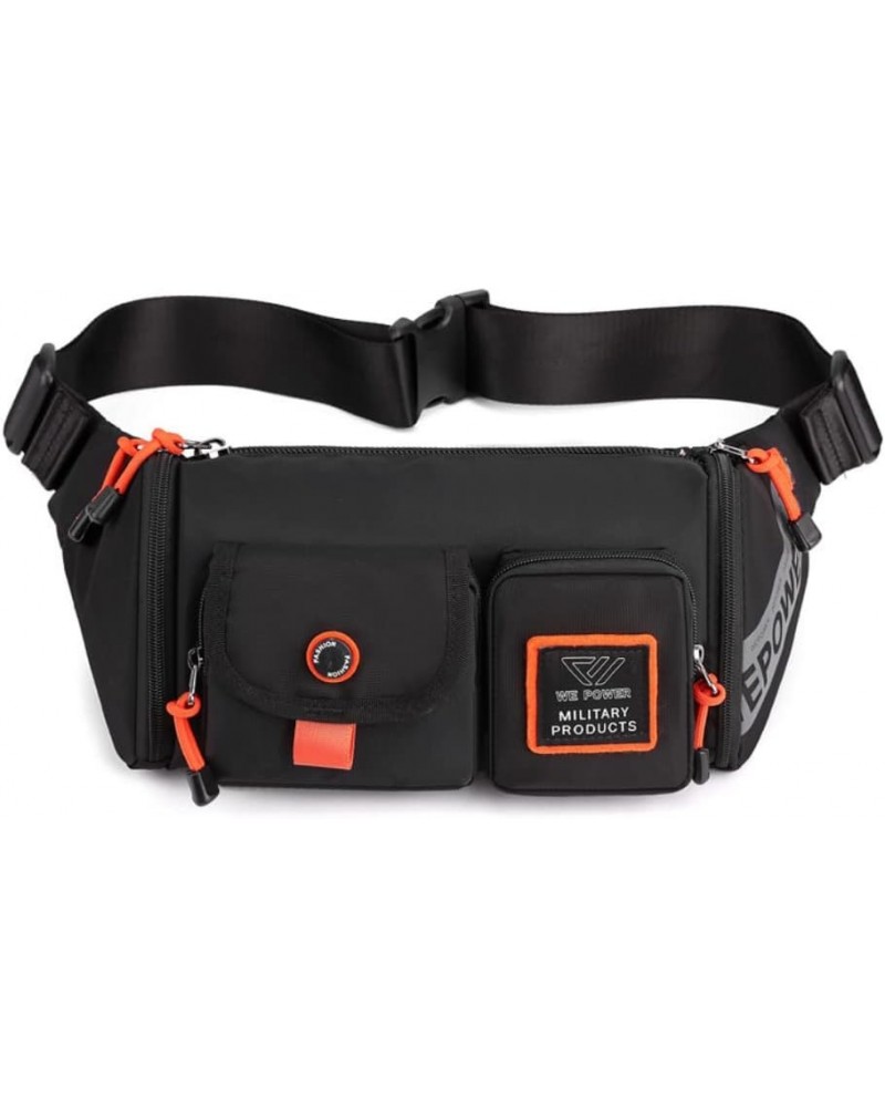 Chest Bag for Men Sling Bag Water Resistant Shoulder Bag Crossbody Bags Sling Backpack Black $30.06 Backpacks