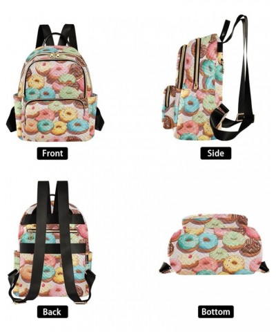 Donuts Backpack Purse for Women Small Travel Bag Fashion Daypack M 202a2097 S(10.23"x5.11"x12.59") 202a2097 $22.95 Backpacks