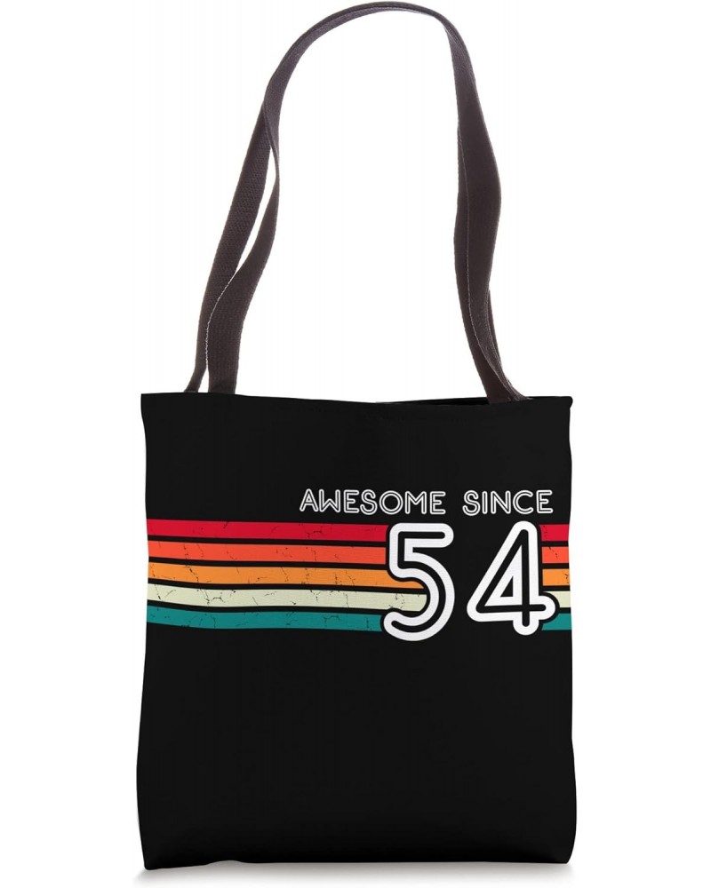 Awesome Since 1954 69th Birthday Gifts 69 Years Old Tote Bag $14.71 Totes