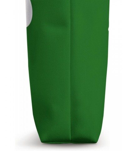 In My Lucky Momo Era St Patricks Day Shamrock Groovy Tote Bag $15.36 Totes