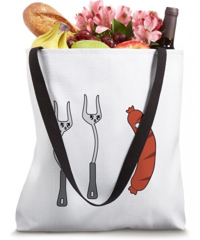 BBQ Grilling Sausage Apparel Tote Bag $15.05 Totes