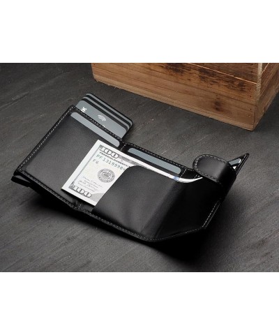 PULARYS OXFORD Mini Wallet - Credit Card Holder - Made of Italian Leather - RFID blocking - Space for up to 9 Cards - One Com...