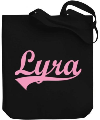 Lyra Baseball Style Canvas Tote Bag 10.5" x 16" x 4 $22.39 Totes