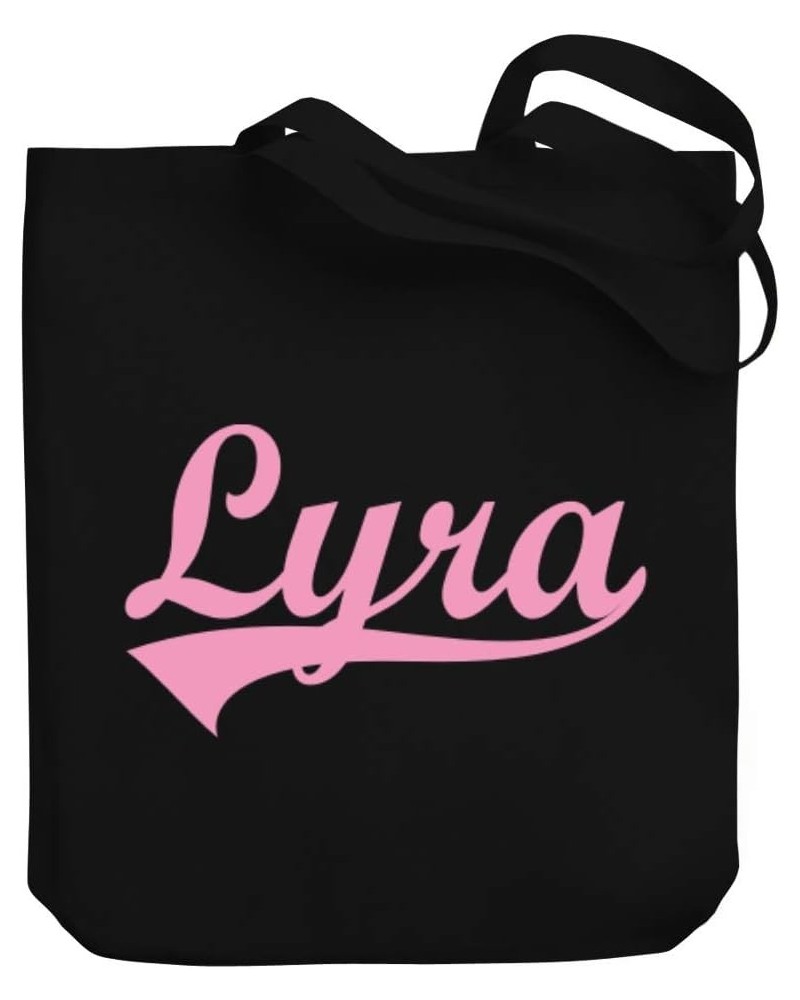 Lyra Baseball Style Canvas Tote Bag 10.5" x 16" x 4 $22.39 Totes