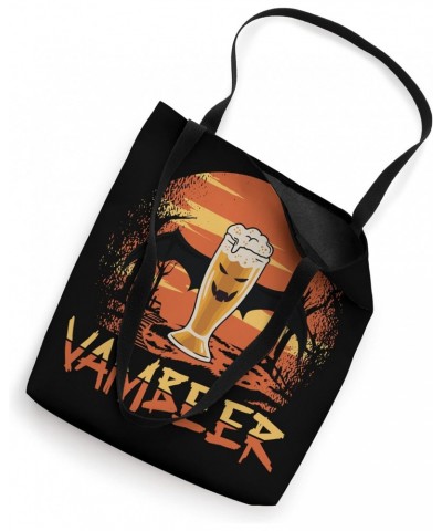 Vambeer Spooky Alcoholic Drink Halloween Holiday Tote Bag $15.00 Totes