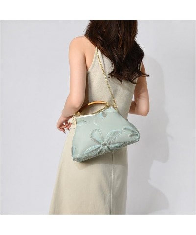 Y2K Chic Top Handle Bags for Women, Aesthetic Vintage Handbag Ladies Purses Clutch Mini Bags Shoulder Crossbody Bag Green $16...