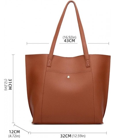 Fashion Handbag Women's Single Solid Tassel Bags Shoulder Piece Two Tote Color Floral Tote Bag A3-coffee $10.12 Totes