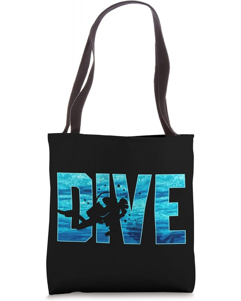 Scuba Diver Love Scuba Diving Dive Tote Bag $10.56 Totes