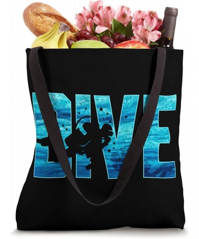 Scuba Diver Love Scuba Diving Dive Tote Bag $10.56 Totes