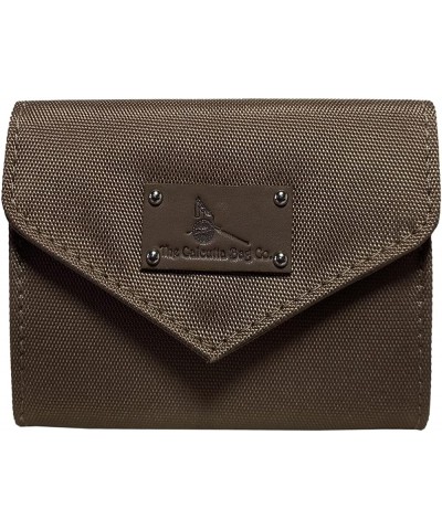 Ballistic Nylon Women's/Ladies Small Size Slim Mini Purse Wallet (Brown) Khaki $10.40 Wallets