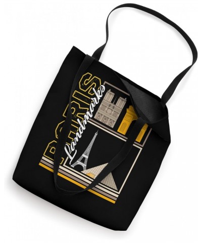 Paris Landmarks Tourist France Classic Vintage Paris France Tote Bag $14.66 Totes