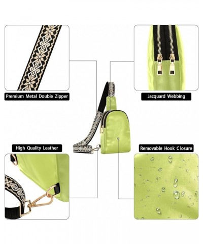 Persimmon Stylish Purse Bag in PU Leather, with Dual Zippered Compartments, Running Belt Bag Avocado Green $18.28 Crossbody Bags