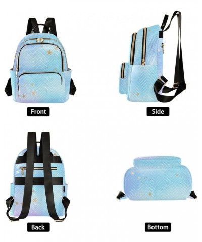 Stars Clouds Tie Dye Small Backpack Purse for Women Travel Bag Fashion Daypack Back Pack Shoulder Bag Multicolor Small $16.80...