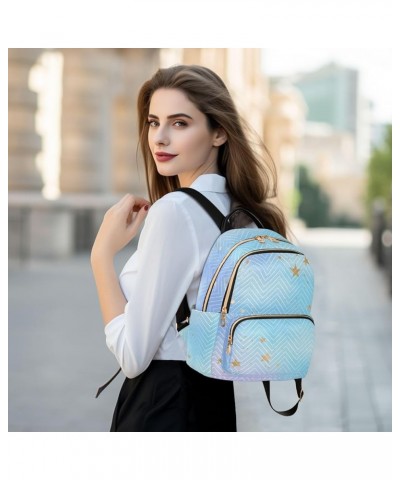 Stars Clouds Tie Dye Small Backpack Purse for Women Travel Bag Fashion Daypack Back Pack Shoulder Bag Multicolor Small $16.80...