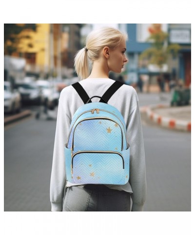 Stars Clouds Tie Dye Small Backpack Purse for Women Travel Bag Fashion Daypack Back Pack Shoulder Bag Multicolor Small $16.80...