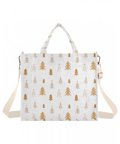 Boho Fir Trees Women's Tote Bag Satchel Handbag with Adjustable Shoulder Strap for Work College Travel $15.95 Totes