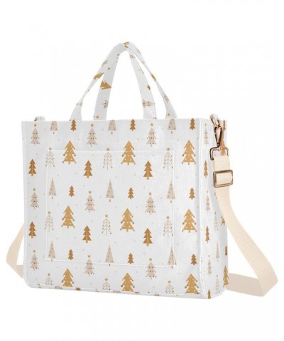 Boho Fir Trees Women's Tote Bag Satchel Handbag with Adjustable Shoulder Strap for Work College Travel $15.95 Totes