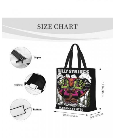 Billy Guitarist Strings Women Tote Bag Large Capacity Shoulder Bags Casual Handbags Shopping Work Bag Grocery Bag $16.19 Totes