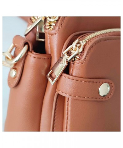 Crossbody Bags for Women Multiple Pockets Functional Shoulder Bag PU Leather Hobo Bag 2023 $36.44 Totes