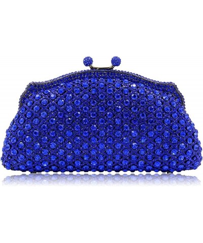 Women's Evening Handbags Evening Clutch Evening Clutch Fashion Exquisite Handbag Ladies Wedding Prom Party Night Purse Blue $...