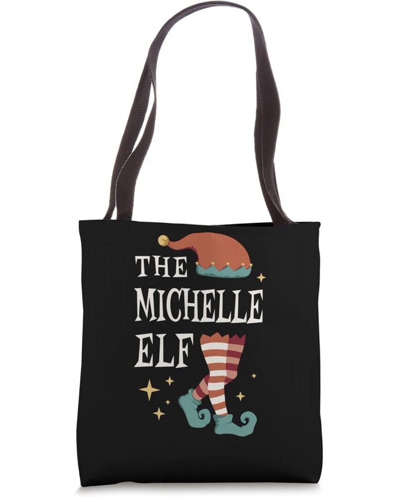 The Michelle Elf - Christmas Pajama for Michelle Tote Bag $13.10 Totes