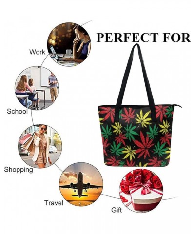 Women's Leather Large Capacity Work Tote Bags Handbags Big Commuter Bag Color117 $13.63 Totes