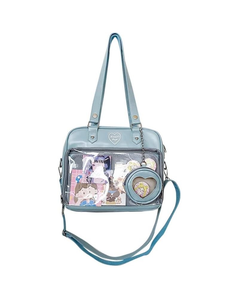 Handbag Shoulder Bag for Women, Designer Style Ita Women's Bags Crossbody Bag Grunge Itabag Grunge Y2K Trendy Blue $20.99 Sho...