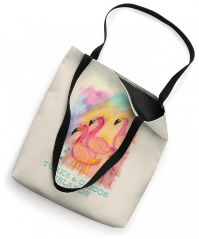 Turks and Caicos Islands Flamingo Birds Birders Souvenir Tote Bag $12.25 Totes