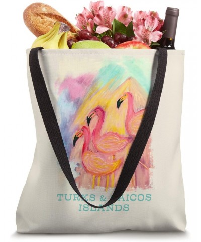 Turks and Caicos Islands Flamingo Birds Birders Souvenir Tote Bag $12.25 Totes