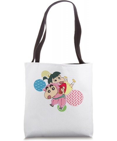 [Movie] Crayon Shin-chan Mononoke Ninja Chen Fuden Shin-chan and Chin Zou Tote Bag $13.91 Totes