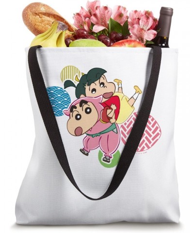 [Movie] Crayon Shin-chan Mononoke Ninja Chen Fuden Shin-chan and Chin Zou Tote Bag $13.91 Totes