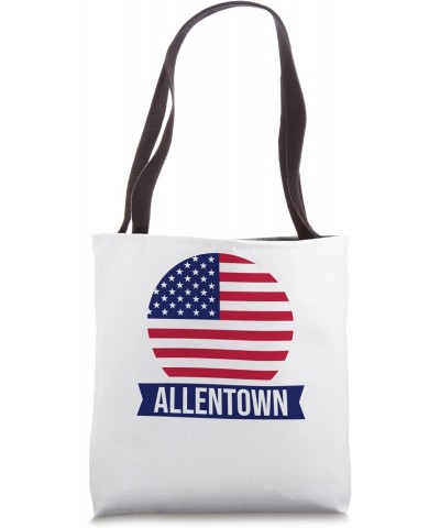 ALLENTOWN - USA - American place name US flag design Tote Bag $9.87 Totes