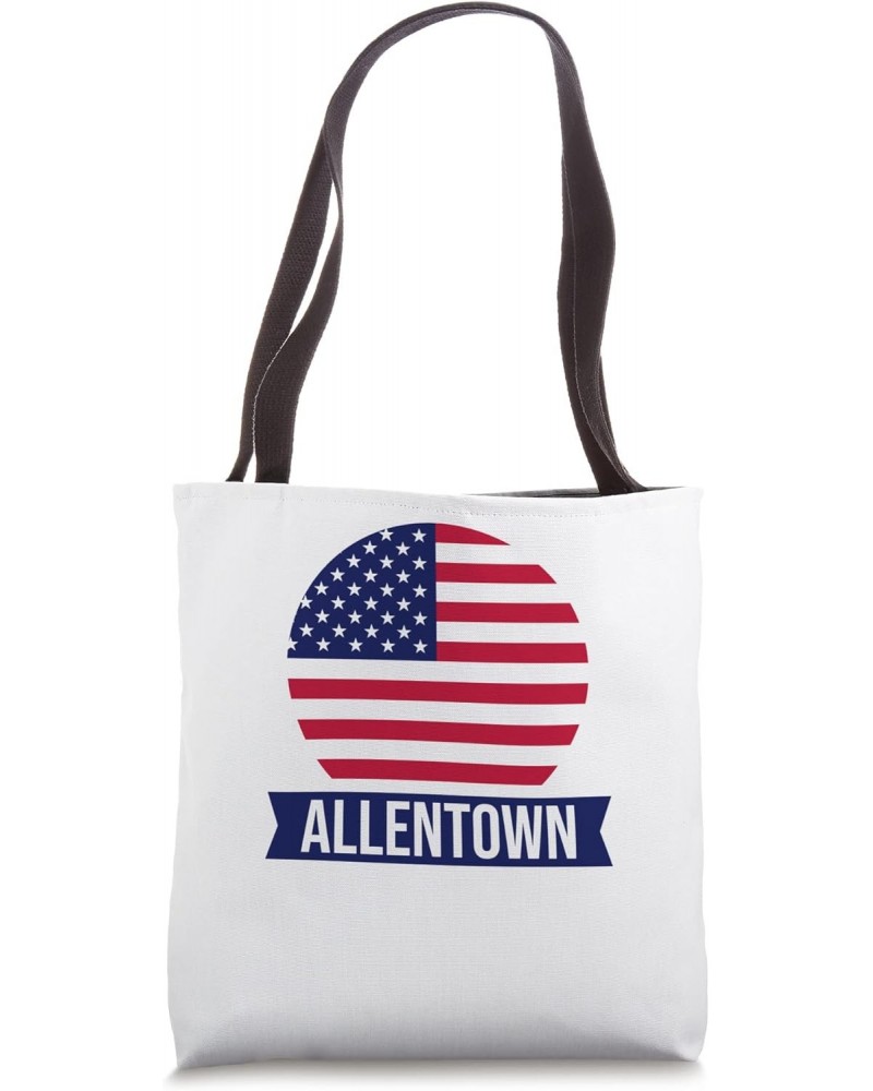 ALLENTOWN - USA - American place name US flag design Tote Bag $9.87 Totes