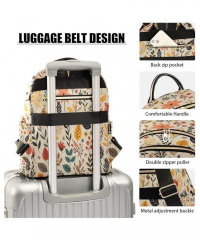 Fashion Backpack Mini Backpack Purse Casual Daily Backpack Colorful Leaves for Travel for College Work Small $17.91 Backpacks