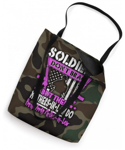 Soldiers Don't Brag - Proud Army Mother-In-Law Military Mom Tote Bag $12.72 Totes