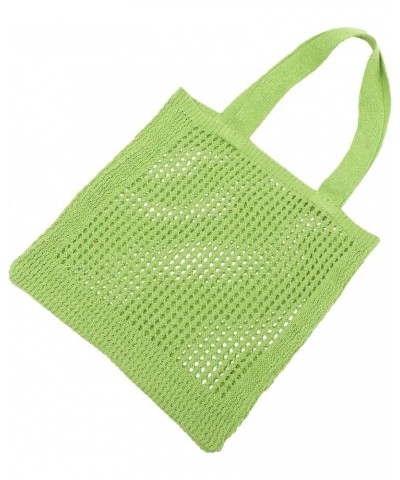 2pcs Openwork Knit Bag Pink Simple Polyester South Korea Light Greenx3pcs $19.69 Others