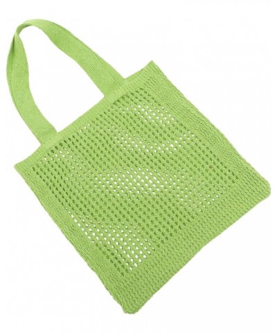 2pcs Openwork Knit Bag Pink Simple Polyester South Korea Light Greenx3pcs $19.69 Others