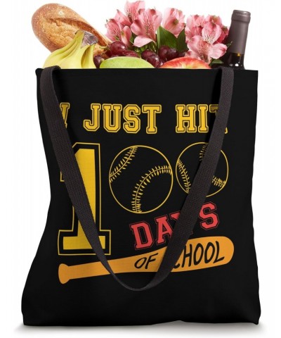 100 Days of School Apparel 100th Day Baseball Tote Bag $9.68 Totes